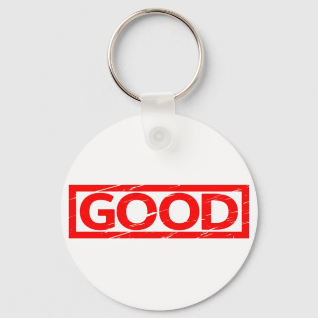 Good Stamp Keychain (Front)