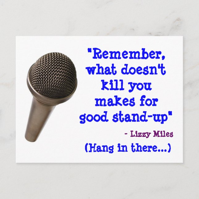 Good Stand-up Postcard (Front)