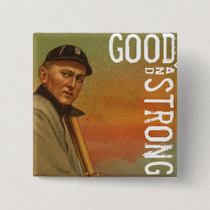 Good & Strong 2 Inch Square Button