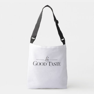 Good Taste Coffee Lover Canvas Crossbody Bag – Min
