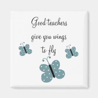Good Teachers Message Magnet