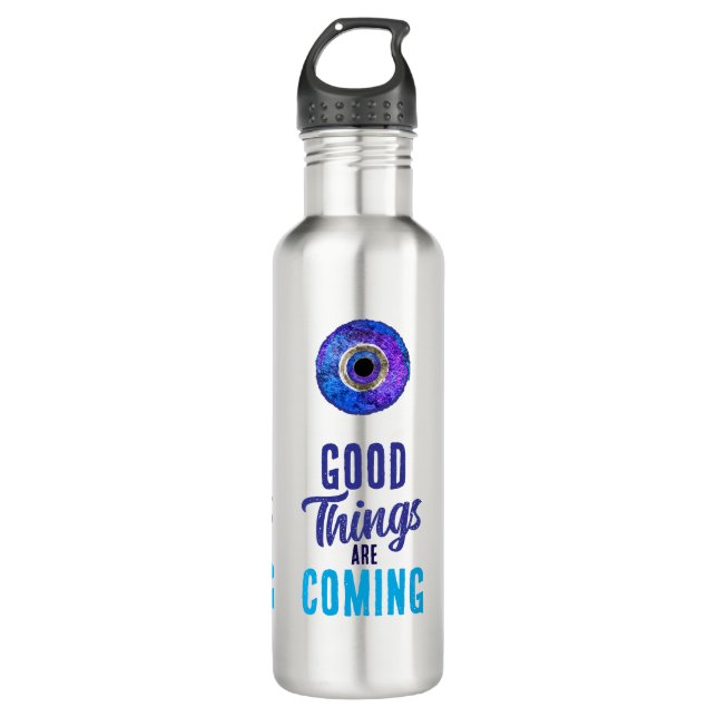  Good Things are Coming 710 Ml Water Bottle (Front)
