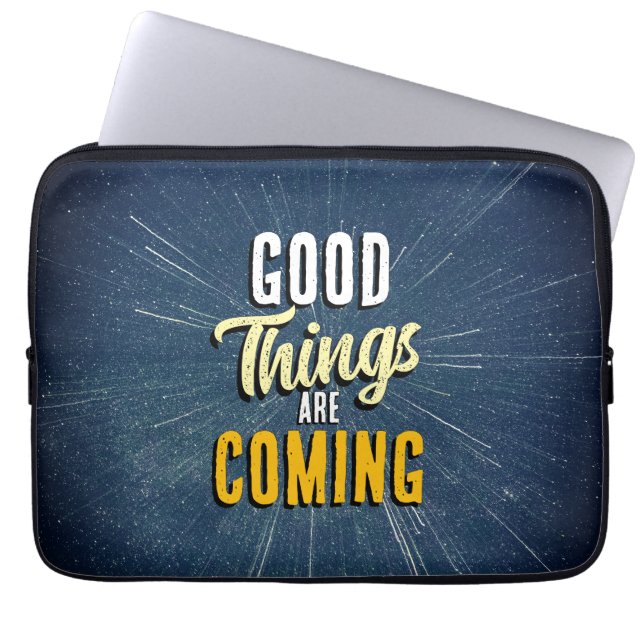 Good Things are Coming Electronics Bag (Front)
