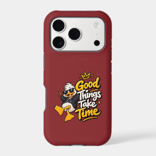 Good Things Take Time Funny Cool Duck T-Shirt Desi