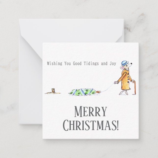 Good tidings and Joy Card (Front)