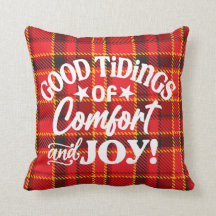 Good Tidings of Comfort and Joy, Christmas Plaid