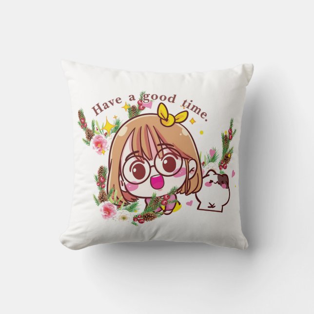 Good time of Pillow (Front)