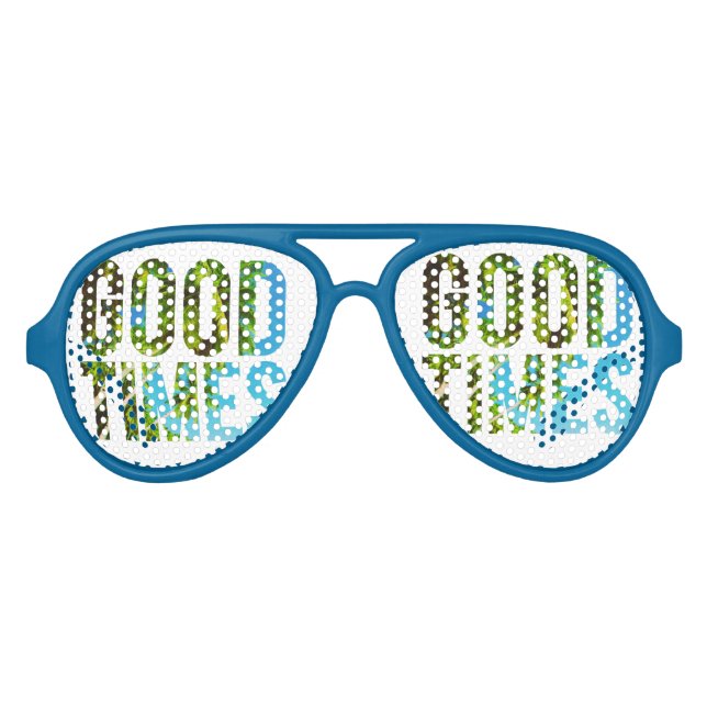 GOOD TIMES AVIATOR SUNGLASSES (Front)