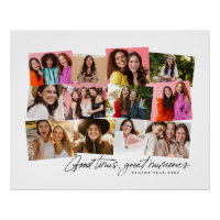 Good times great memories fun 12 photo collage