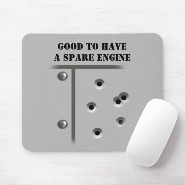 Good to Have a Spare Engine Mouse Pad (With Mouse)