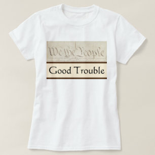 Good Trouble Democracy Is An Act John Lewis T-Shirt