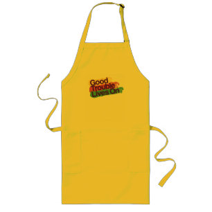GOOD TROUBLE LONG APRON