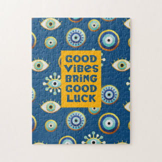Good Vibes apporte Good Luck méchant oeil puzzle