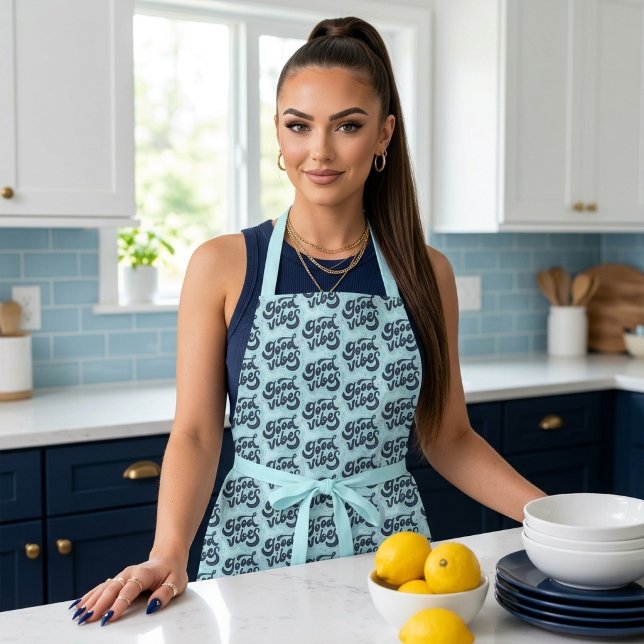 Good Vibes Apron (Creator Uploaded)
