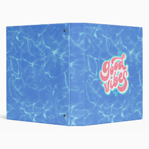 Good Vibes Beach/pool  Binder