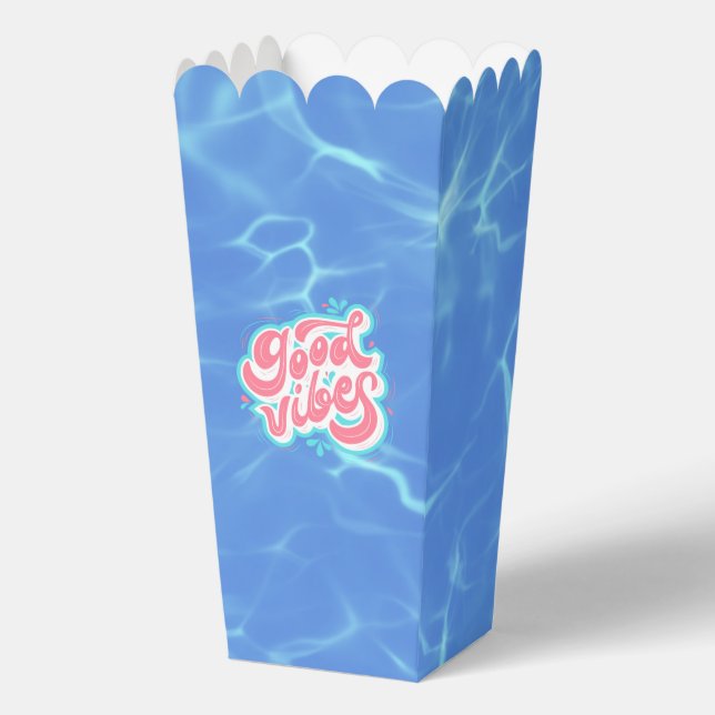 Good Vibes Beach/pool  Favor Box (Front)
