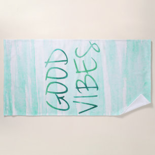 Good Vibes Beach Towel