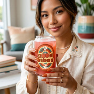 Good Vibes Can Glass