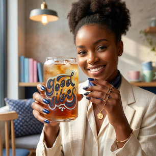 Good Vibes Can Glass
