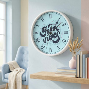 Good Vibes Clock