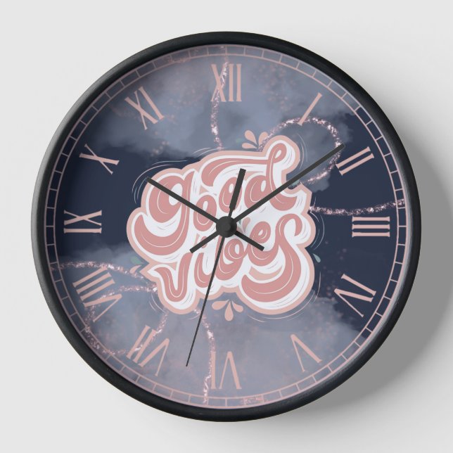 Good Vibes Clock (Front)