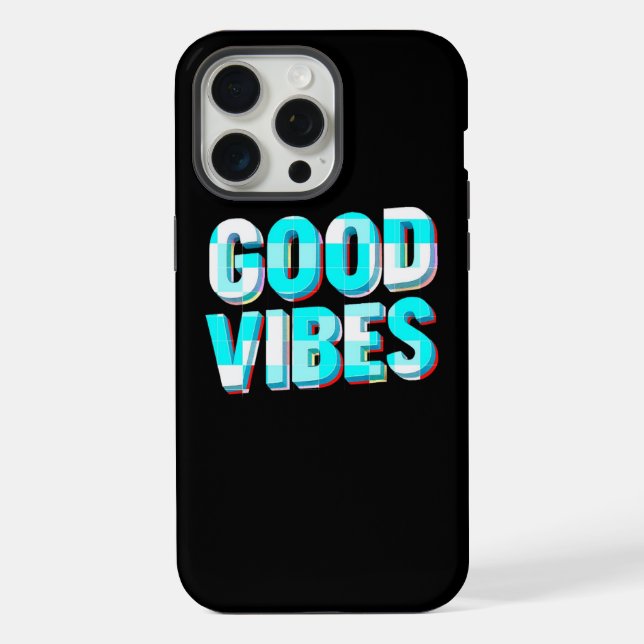 GOOD VIBES – Custom  iPhone Case (Back)