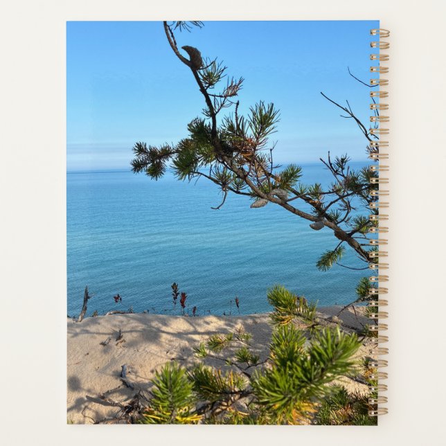 Good Vibes- Double Rainbows over Isle Royale  Planner (Back)