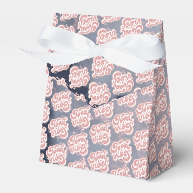 Good Vibes Favor Box (Front Side)