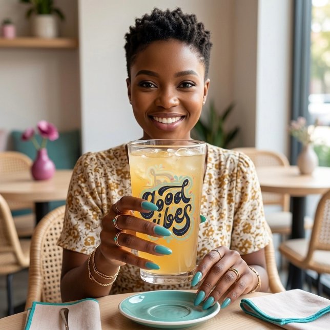 Good Vibes Glass (Creator Uploaded)