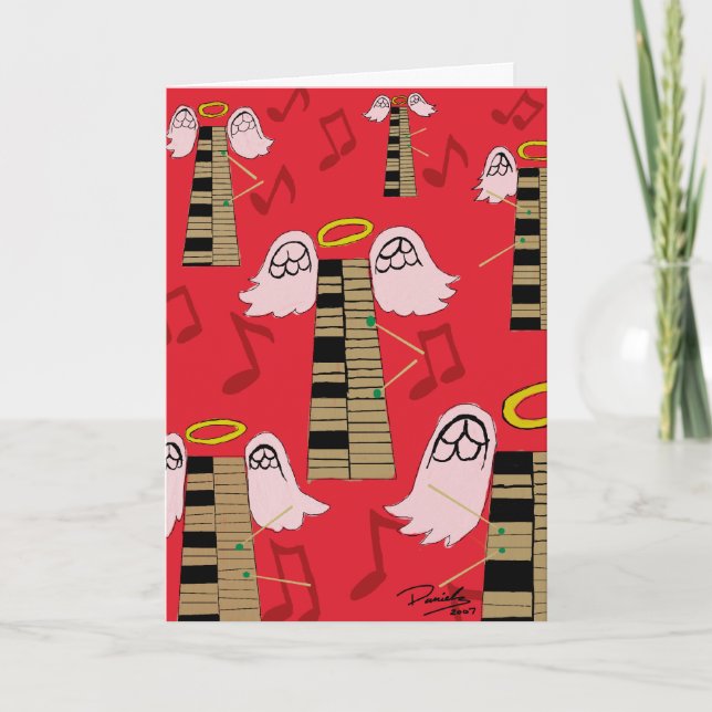 Good Vibes Holiday Greeting Card (Front)