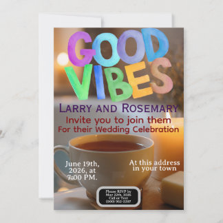 Good Vibes Invitation