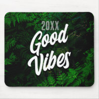 Good Vibes Jungle Green Desk Style