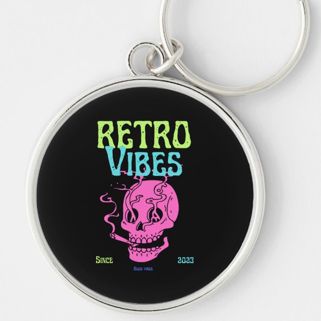 Good vibes keychain (Front)