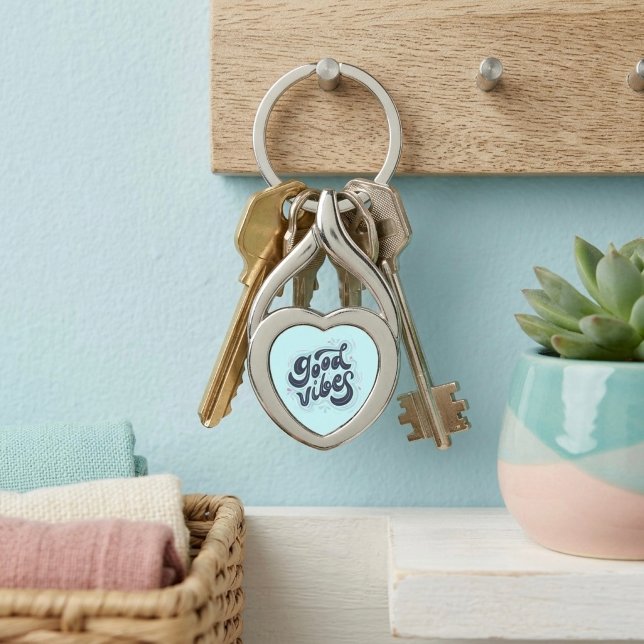 Good Vibes Keychain (Creator Uploaded)