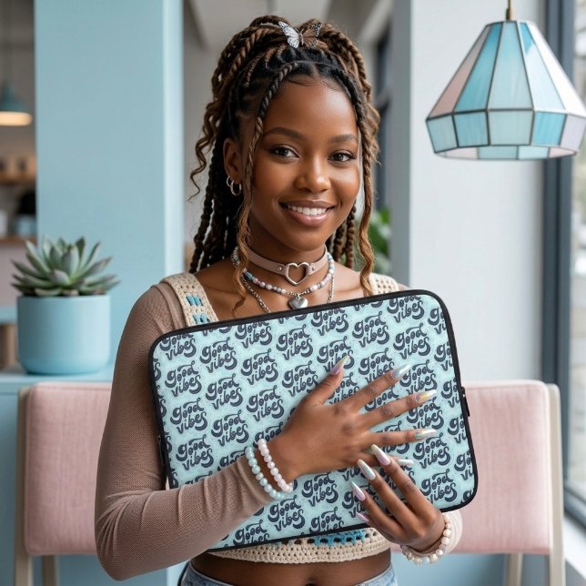 Good Vibes Laptop Sleeve (Creator Uploaded)