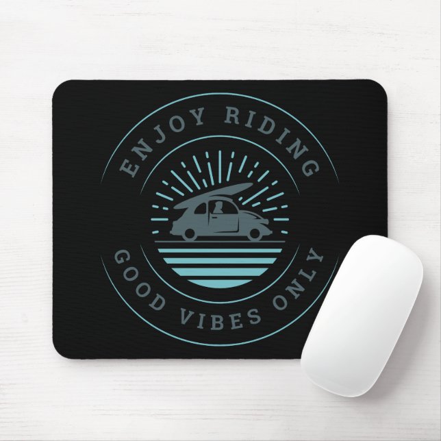 Good Vibes Mouse Pad (With Mouse)