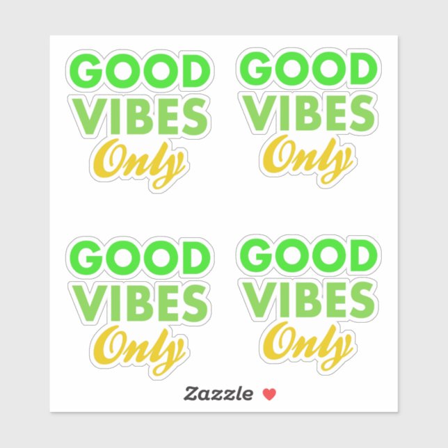 Good Vibes Only (Sheet)