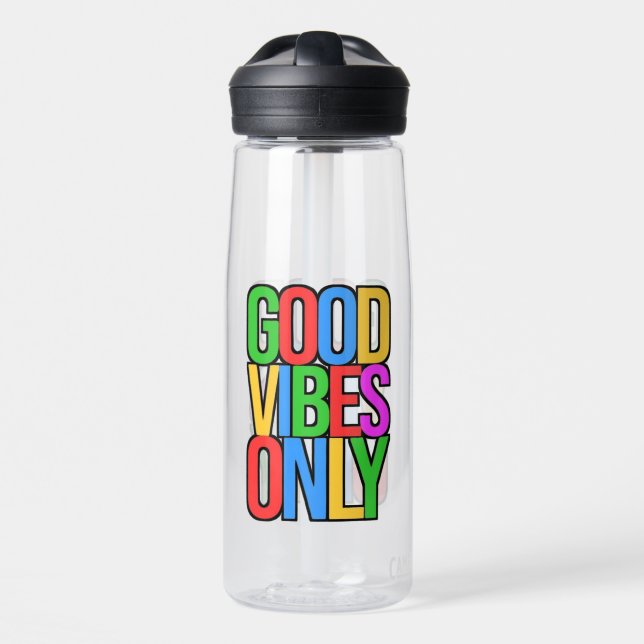 Good Vibes Only-45365 Water Bottle (Front)
