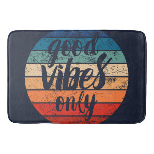 Good Vibes Only Bath Mat