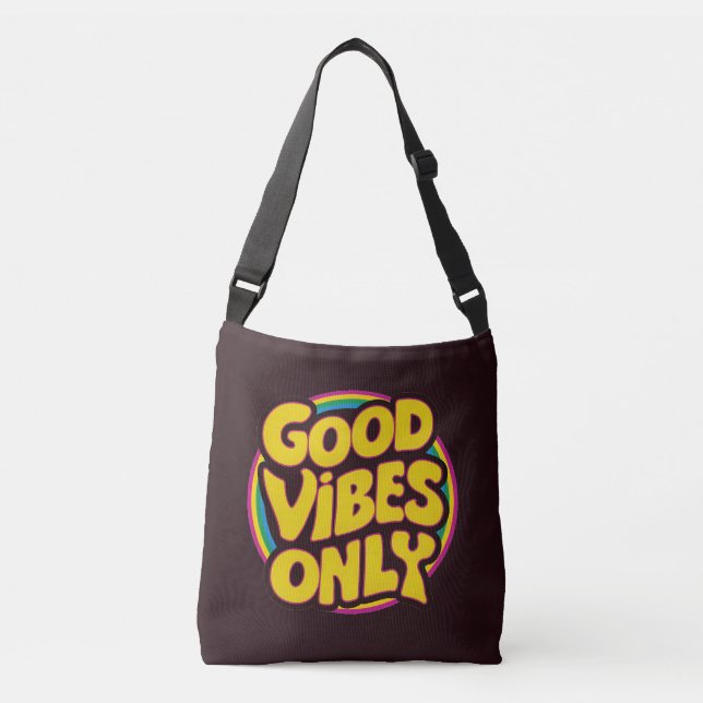 Good Vibes Only Crossbody Bag (Front)