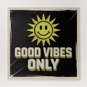 Good Vibes Only Jigsaw Puzzle