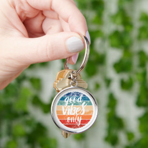 Good Vibes Only Keychain
