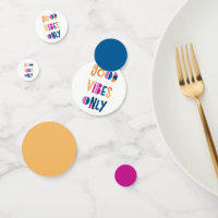Good Vibes Only Motivational Colourful Modern