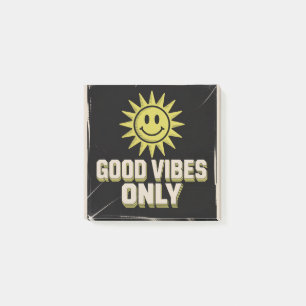 Good Vibes Only Post-it Notes