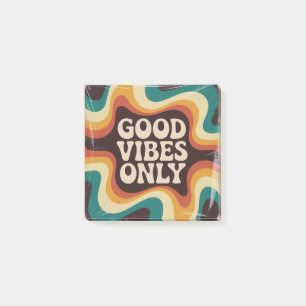 Good Vibes Only Post-it Notes