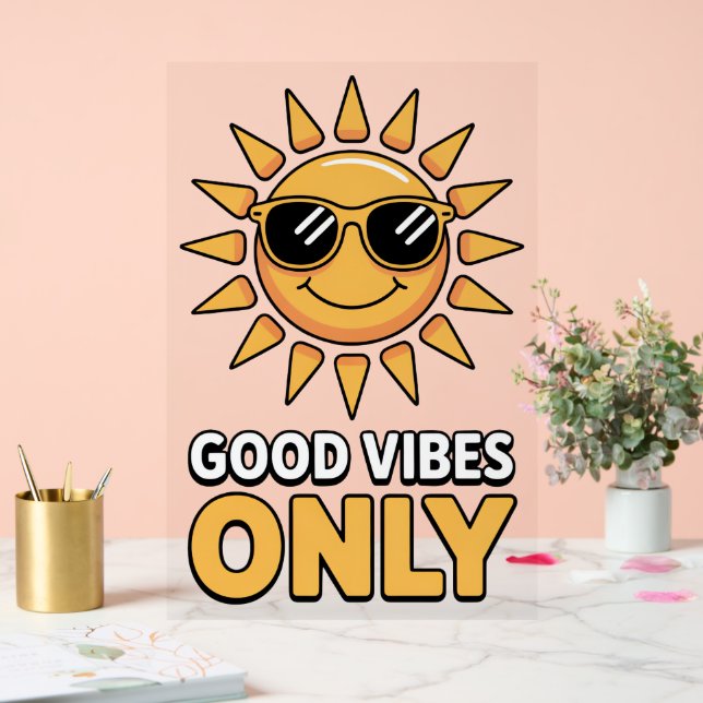 Good Vibes Only Poster (Wedding)
