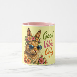 Good Vibes Only Summer ☀️ Trendy Positive  Mug