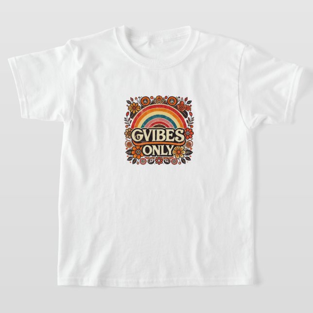 Good Vibes Only T-Shirt (Laydown)