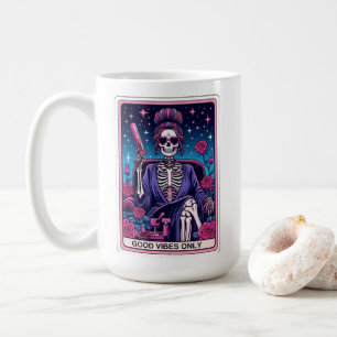 Good Vibes Only Tarot Card Mug
