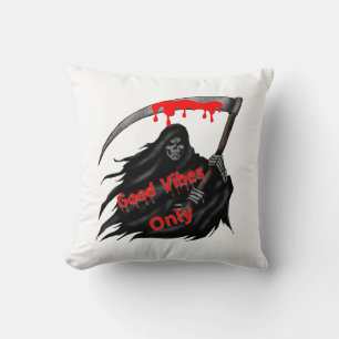 Good Vibes Only Throw Pillow